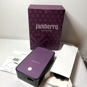 Jamberry Mini Heater in Purple. New in box. Cord and instructions